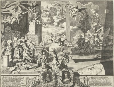 Allegory on the Treaty of Altona by Pieter van den Berge